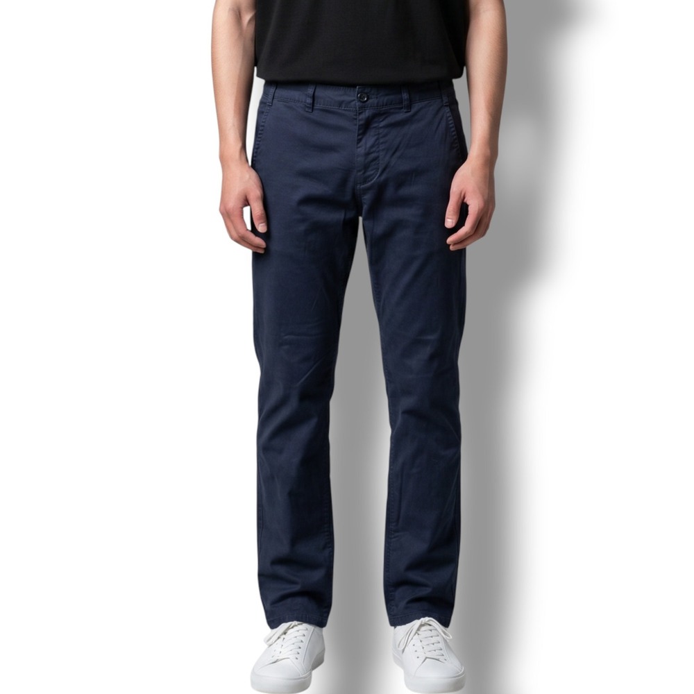 AG Adriano Goldschmied Chino Pants Men's Size 32x31 Navy Blue Straight Leg